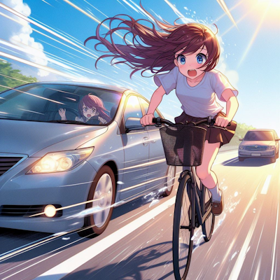 【運転】車で自転車を追い抜く時に反対車線まで膨らむヤツｗｗｗｗ