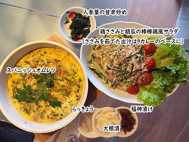 晩御飯三日目カレー
